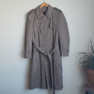 CHARLES KLEIN trench brown 42 long for men